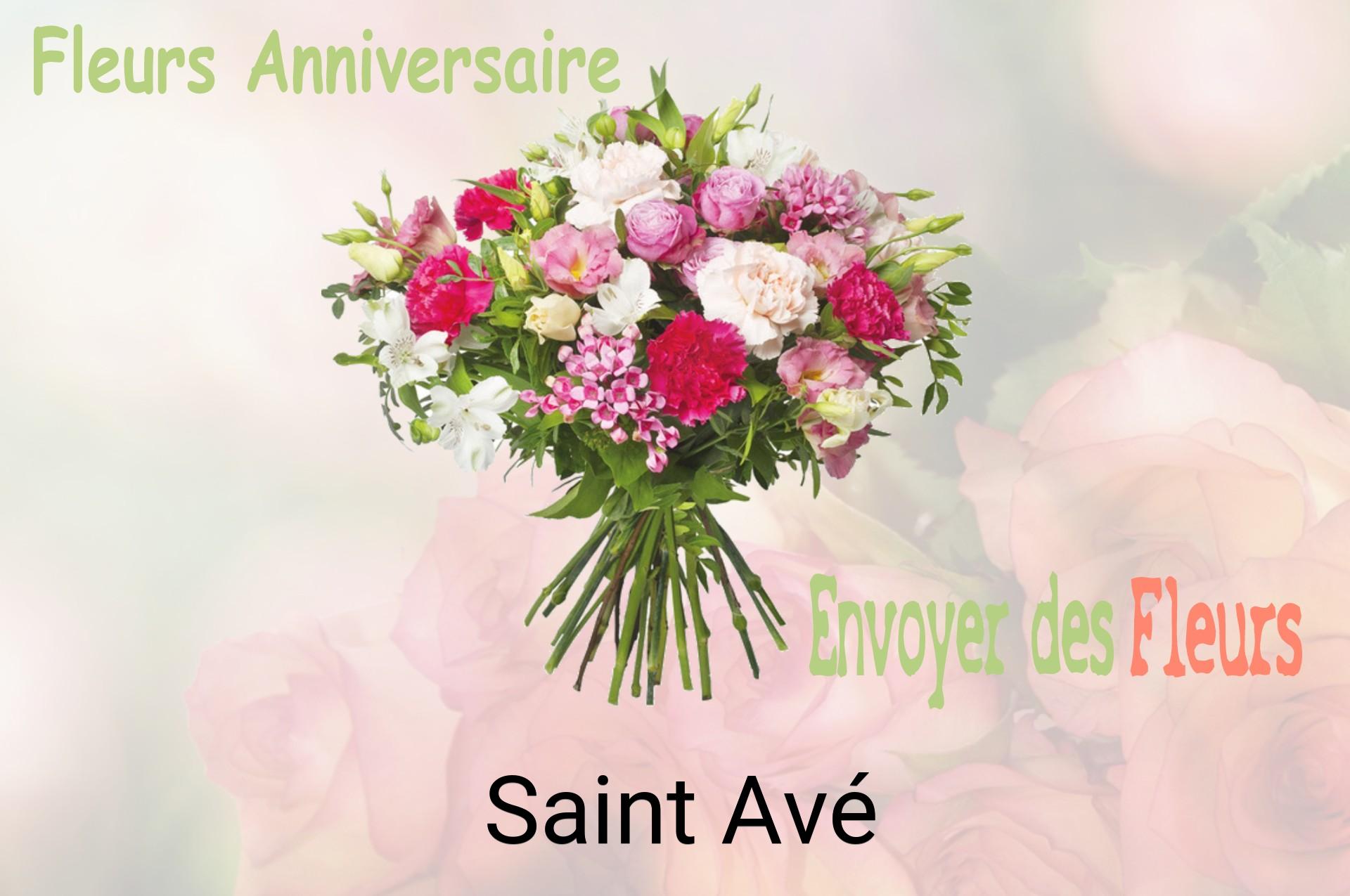 Bouquet de fleurs d’anniversaire livré à Saint-Avé